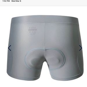 NWT Gray padded Santic New Week Women’s Underwear for biking